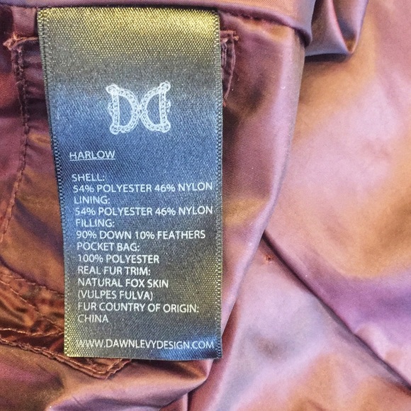 Dawn Levy Harlow Puffer Jacket Coat Small Luxe - Picture 8 of 8